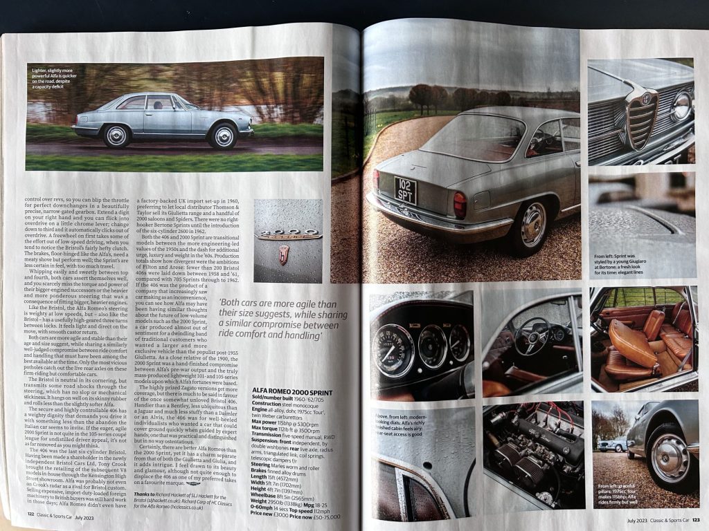 Alfa 2000 article