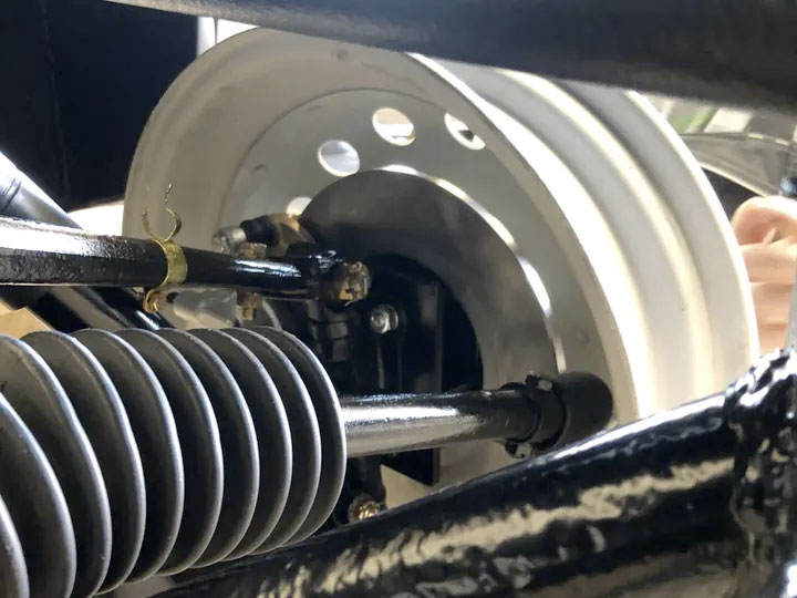 Renovation of suspension, steering, brakes & drive shafts
