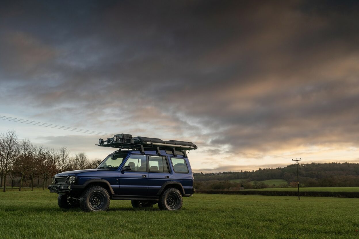 Discovery blue field